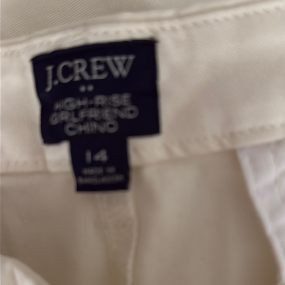 J. Crew Cream Chinos for Timeless Elegance